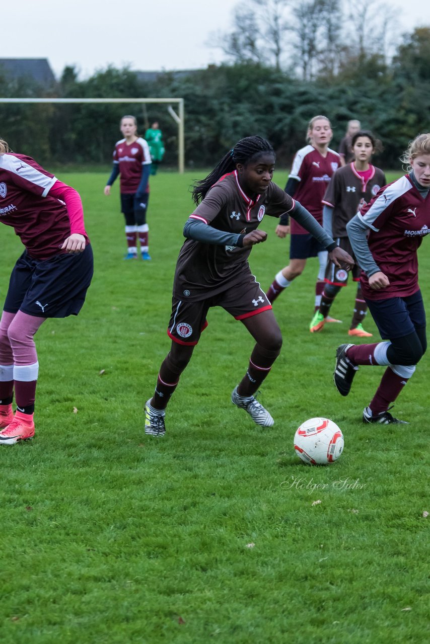 Bild 177 - C-Juniorinnen Halstenbek-Rellingen - St.Pauli : Ergebnis: 0:5